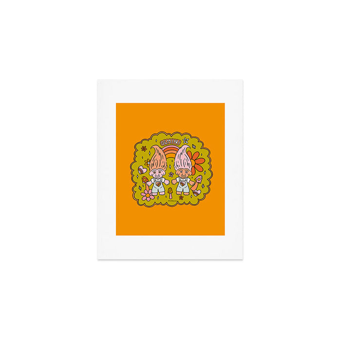 Gemini Troll Art Print Gallery Image 1