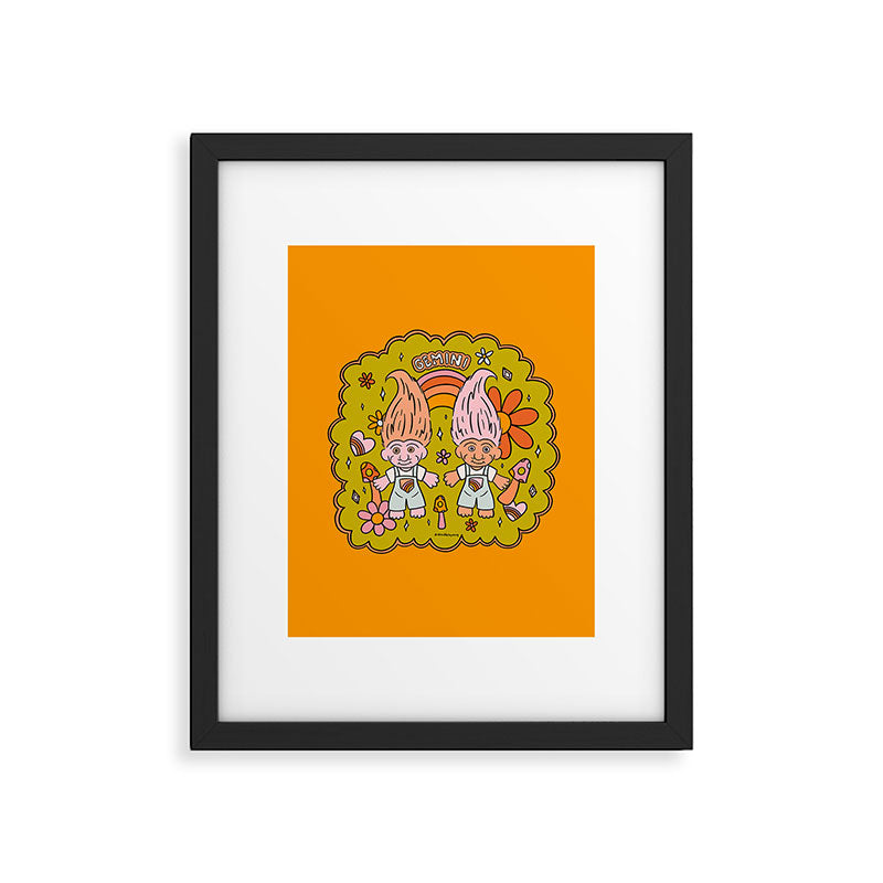 Gemini Troll Framed Art Print Gallery Image 6