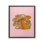Gemini UFO Framed Canvas Print Gallery Image 8