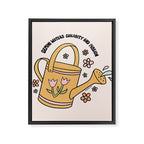Gemini Watering Can Framed Canvas Print Gallery Image 8