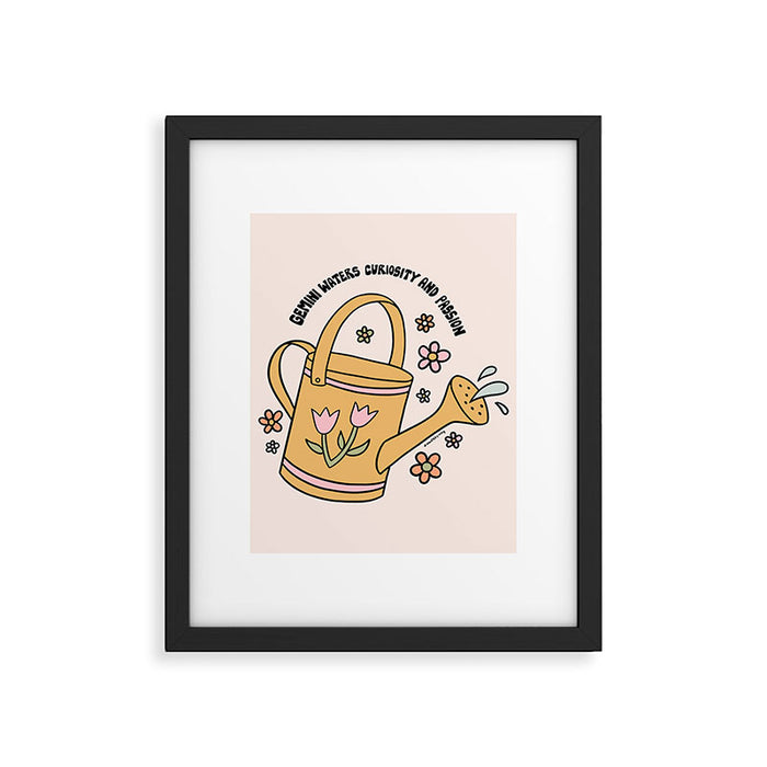 Gemini Watering Can Framed Art Print Gallery Image 1