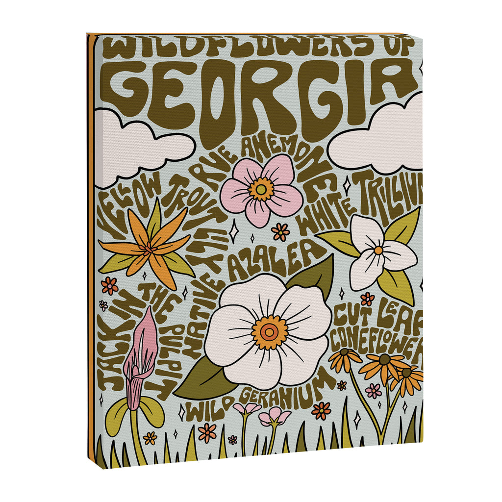 Georgia Wildflowers Canvas Print Gallery Image 8