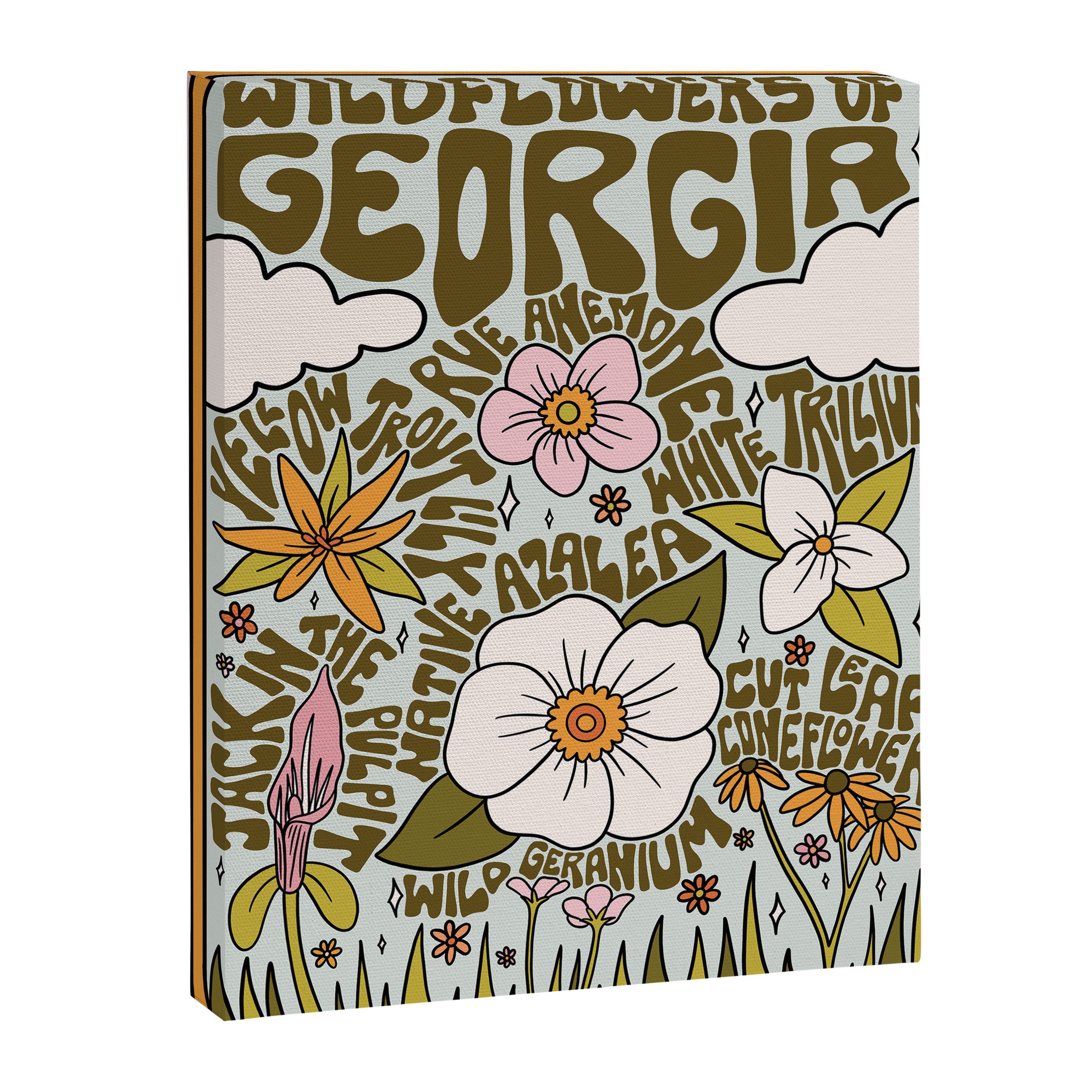 Georgia Wildflowers Canvas Print Gallery Image 8