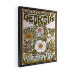 Georgia Wildflowers Framed Canvas Print Gallery Image 2