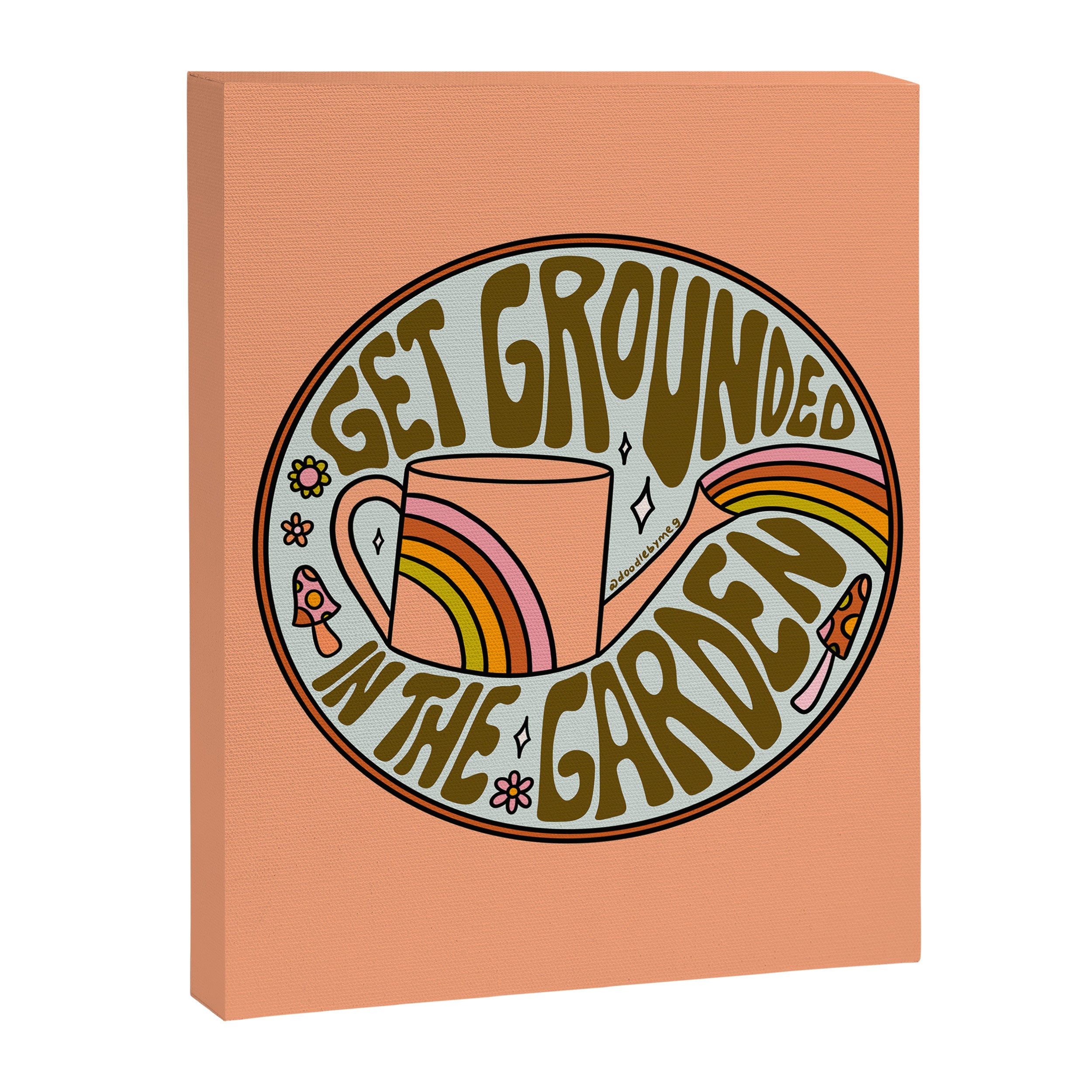 Get Grounded in the Garden Canvas Print Gallery Image 8