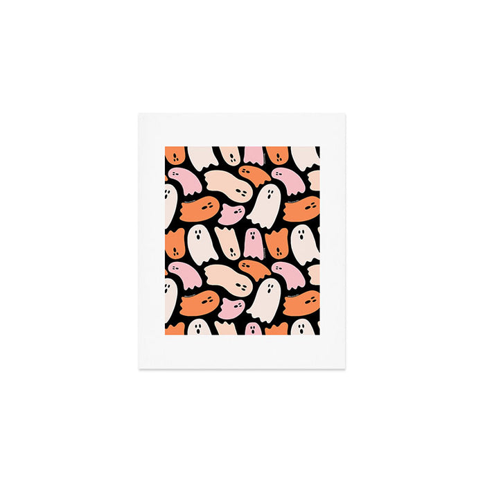Ghost Print in Black Art Print Gallery Image 1