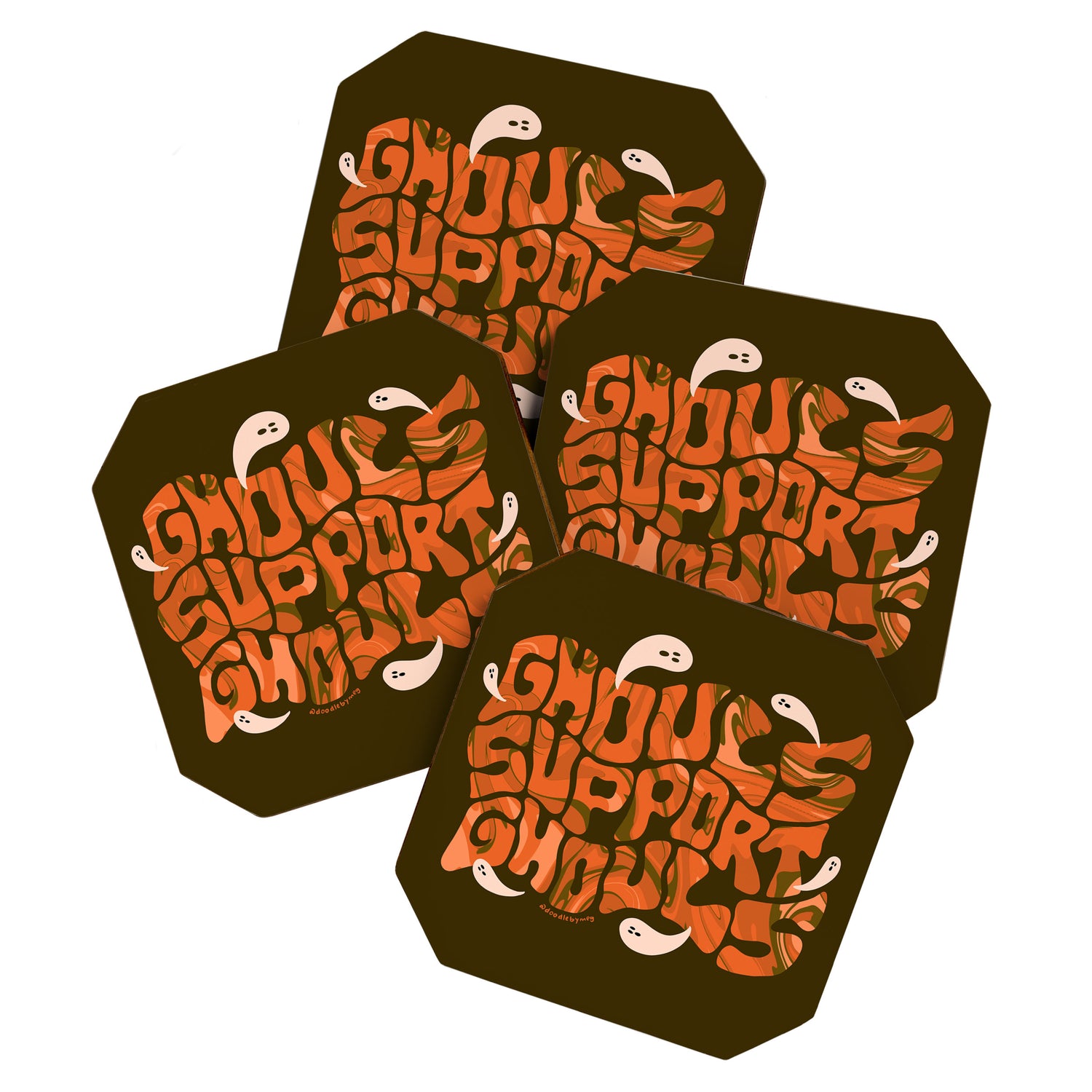 Ghouls Support Ghouls Coaster Gallery Image 1