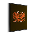 Ghouls Support Ghouls Framed Canvas Print Gallery Image 2