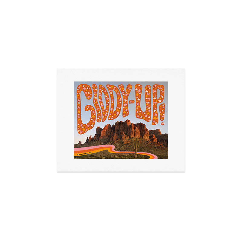 Giddy-Up Art Print Gallery Image 1