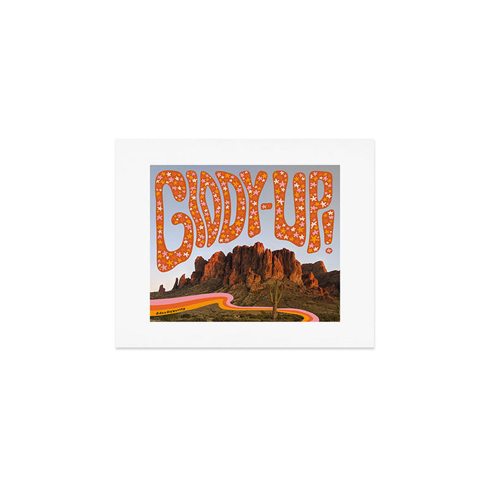 Giddy-Up Art Print Gallery Image 1