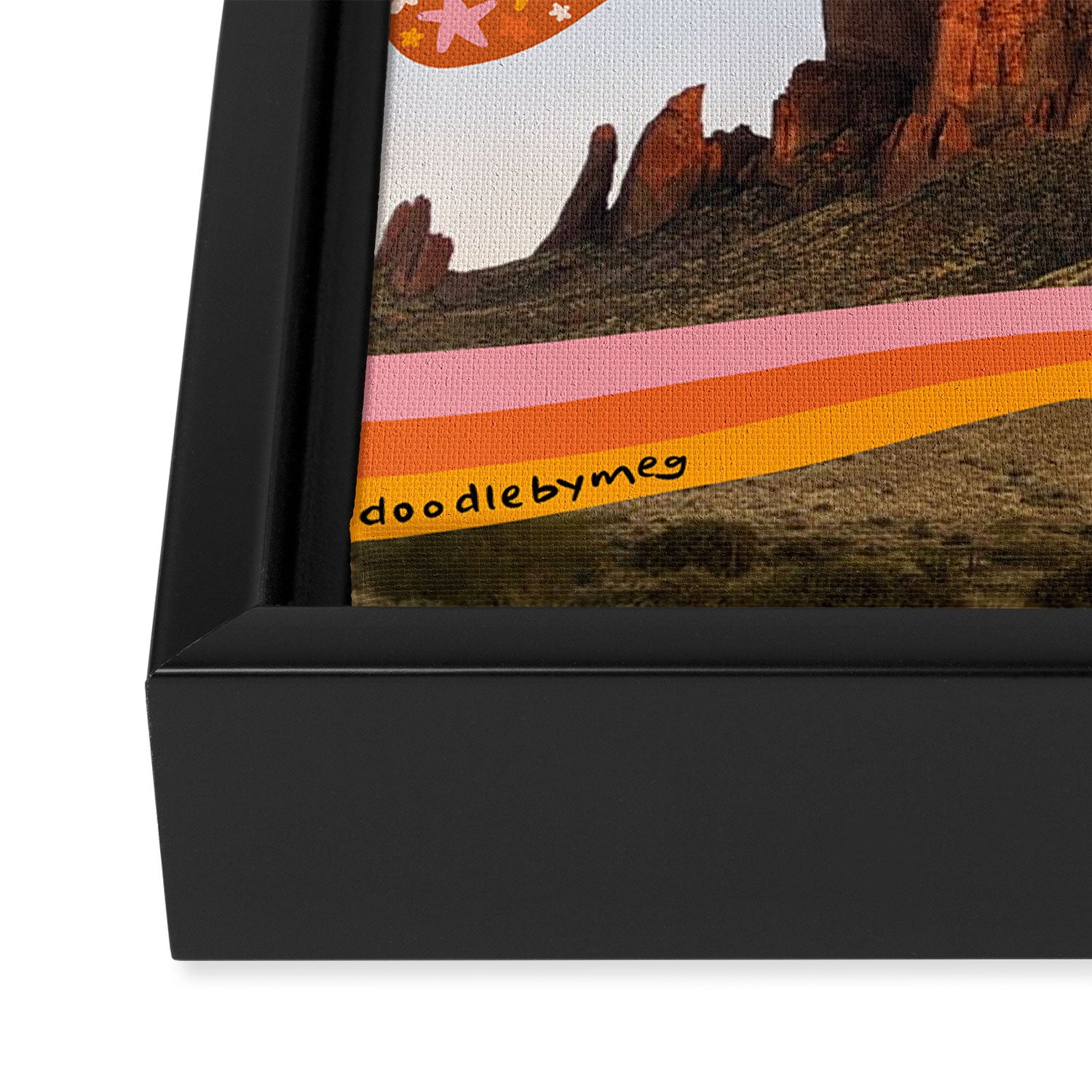 Giddy-Up Framed Canvas Print Gallery Image 3