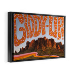 Giddy-Up Framed Canvas Print Gallery Image 2