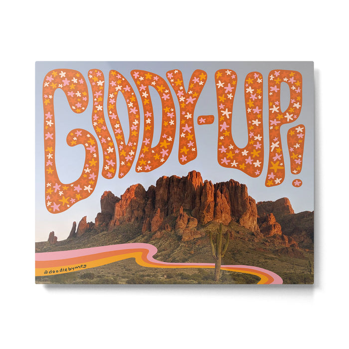 Giddy-Up Metal Print Gallery Image 1