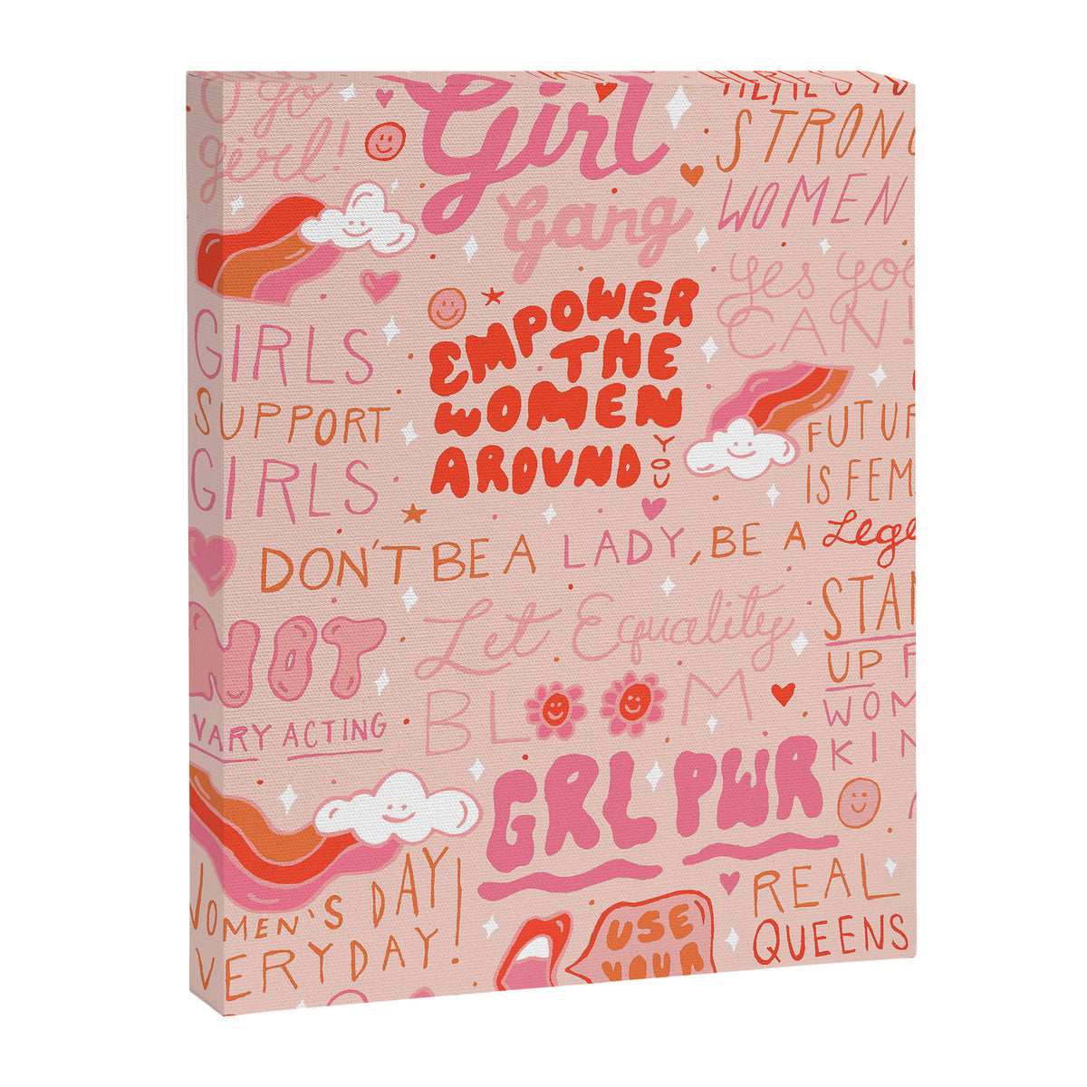 Girls Support Girls Canvas Print Gallery Image 6
