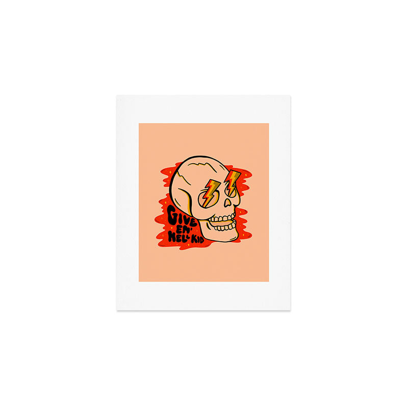Give 'Em Hell Art Print Gallery Image 1