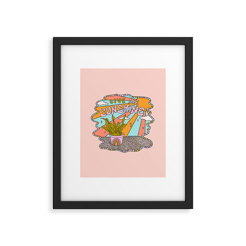 Give Me Sunshine Framed Art Print Gallery Image 6