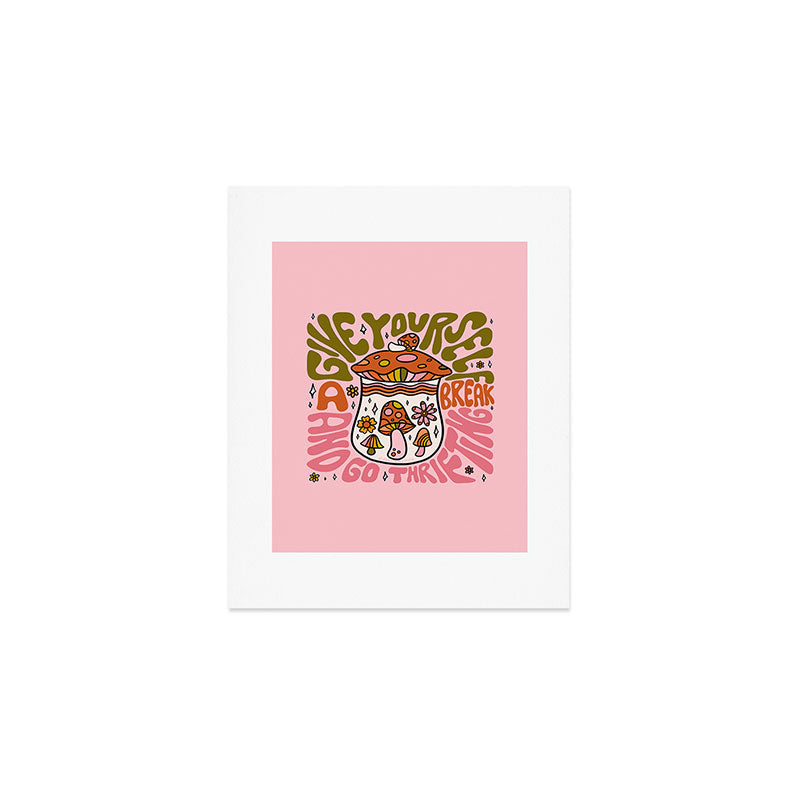 Give Yourself a Break Art Print Gallery Image 1