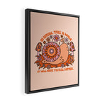 Go Outside Framed Canvas Print Gallery Image 2