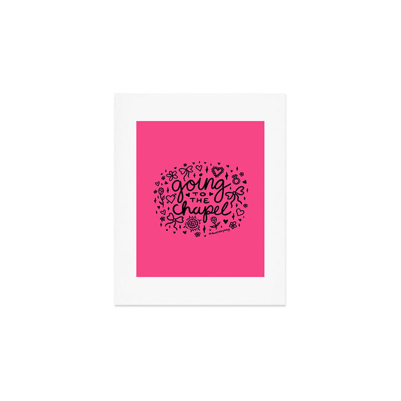 Going to the Chapel in Black Art Print Gallery Image 1