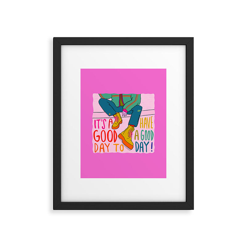 Good Day Framed Art Print Gallery Image 6