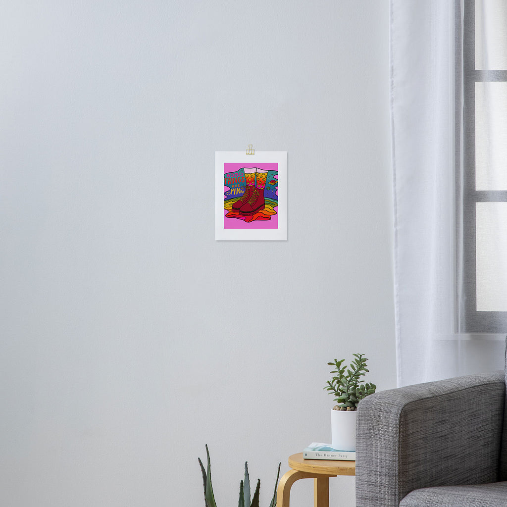 Good Things are Coming Art Print Gallery Image 3