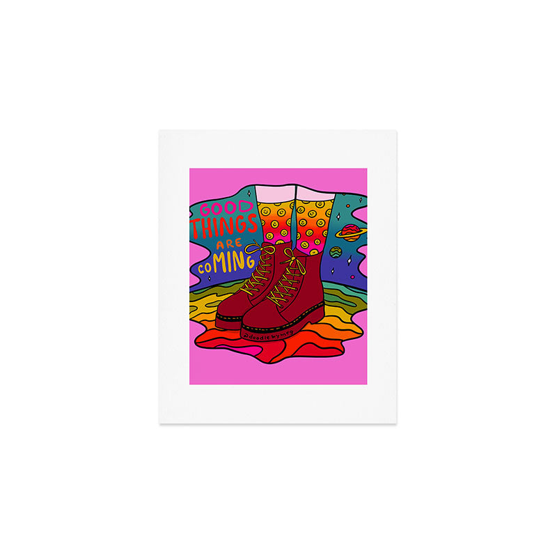 Good Things are Coming Art Print Gallery Image 1