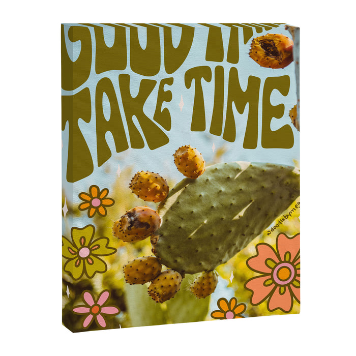 Good Things Take Time Canvas Print Gallery Image 1