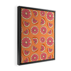 Grapefruit Print Framed Canvas Print Gallery Image 2