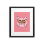 Groovy Cat Framed Art Print Gallery Image 6