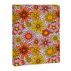 Groovy Flowers in Pink Canvas Print Gallery Image 8