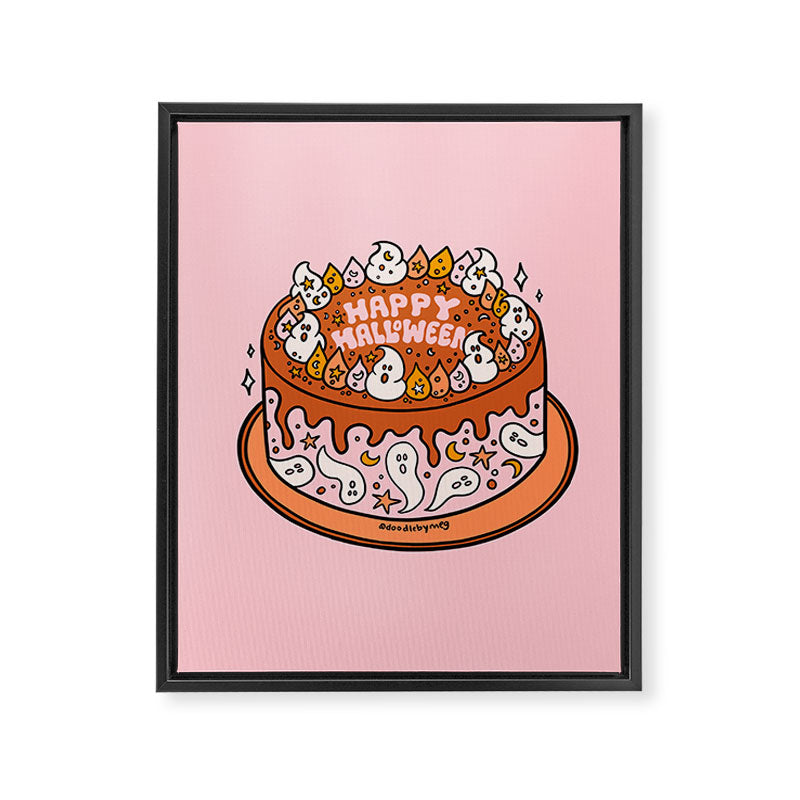 Halloween Cake Framed Canvas Print Gallery Image 8