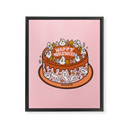 Halloween Cake Framed Canvas Print Gallery Image 8