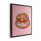 Halloween Cake Framed Canvas Print Gallery Image 2