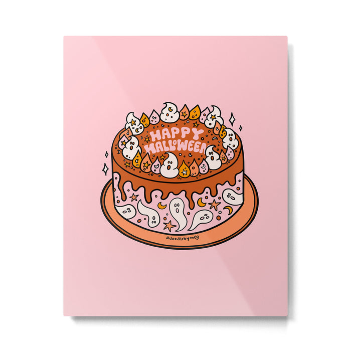 Halloween Cake Metal Print Gallery Image 1