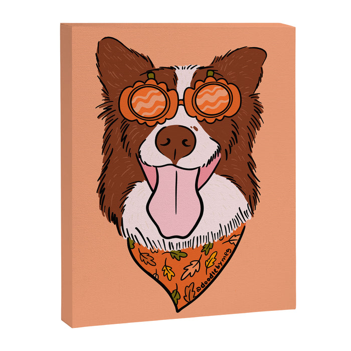 Halloween Dog Canvas Print Gallery Image 1