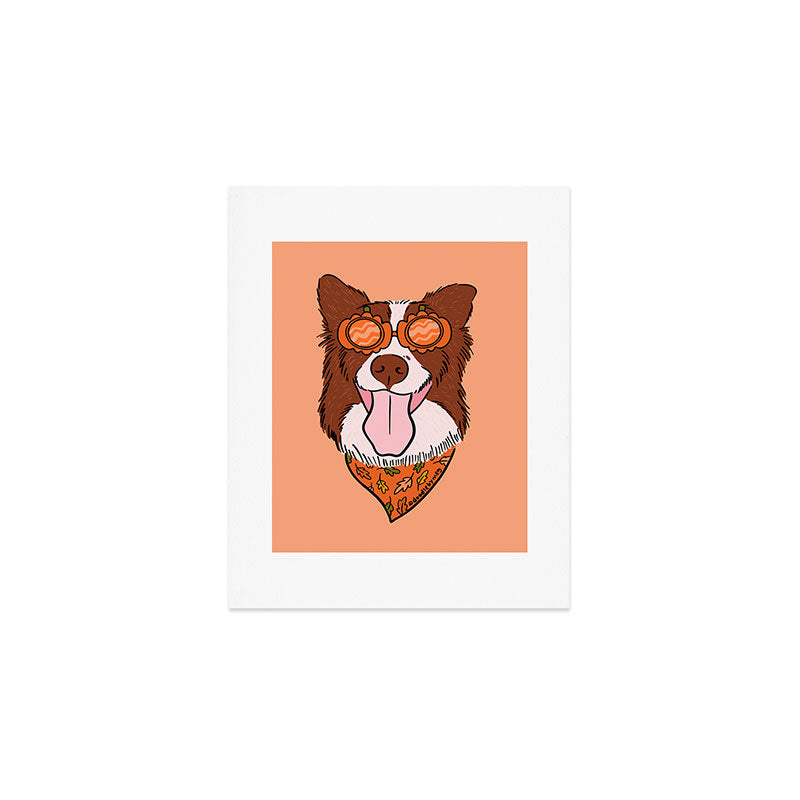 Halloween Dog Art Print Gallery Image 1