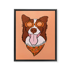 Halloween Dog Framed Canvas Print Gallery Image 8