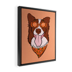 Halloween Dog Framed Canvas Print Gallery Image 2