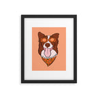 Halloween Dog Framed Art Print Gallery Image 6