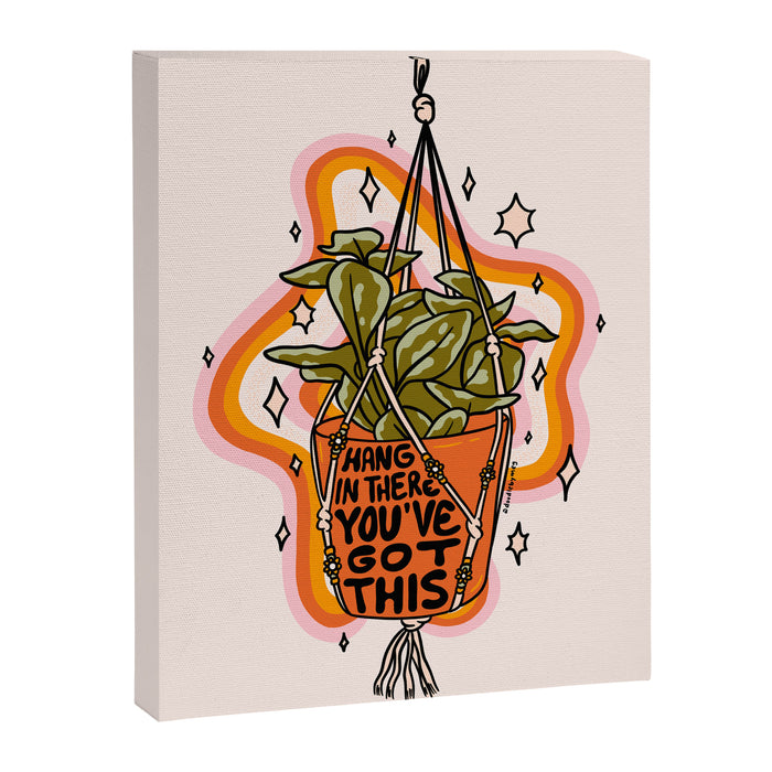 Hang In There Canvas Print Gallery Image 1
