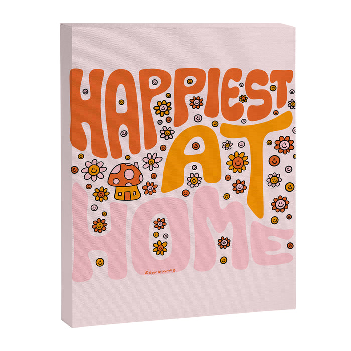 Happiest at Home Canvas Print Gallery Image 1