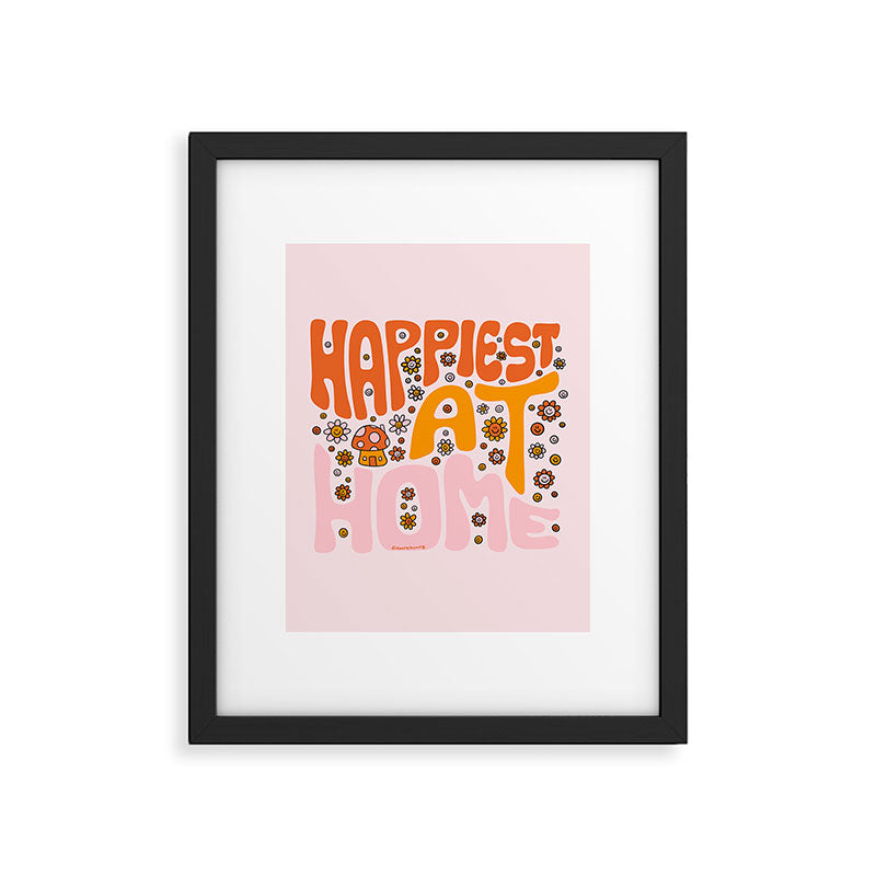 Happiest at Home Framed Art Print Gallery Image 6