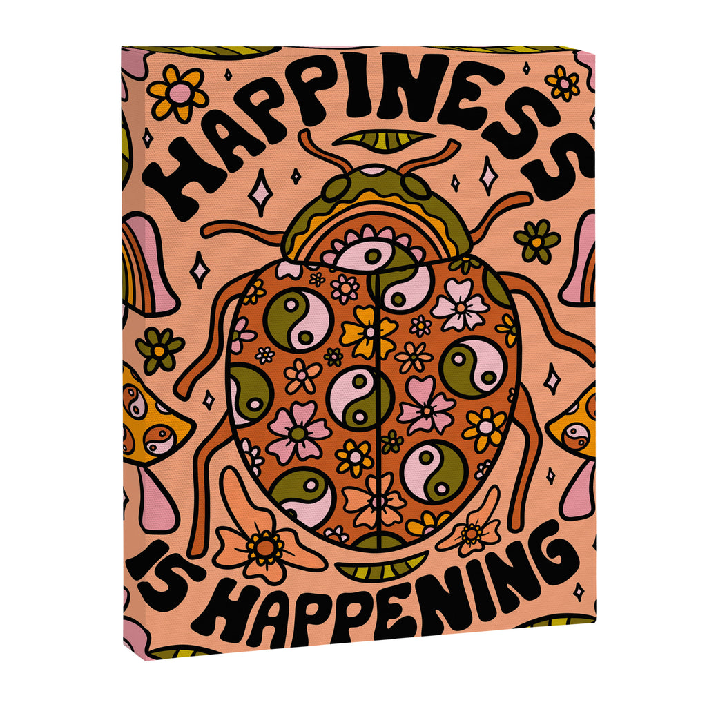 Happiness is Happening Canvas Print Gallery Image 8
