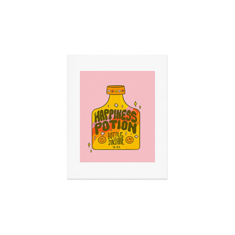 Happiness Potion Art Print Gallery Image 1