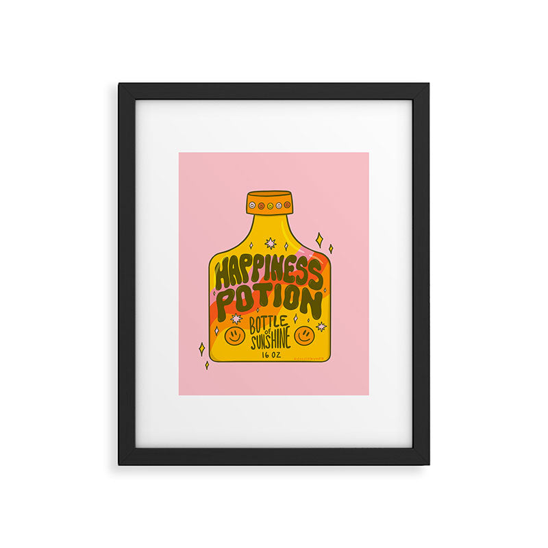 Happiness Potion Framed Art Print Gallery Image 6