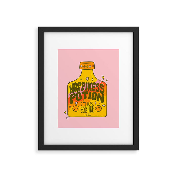 Happiness Potion Framed Art Print Gallery Image 1