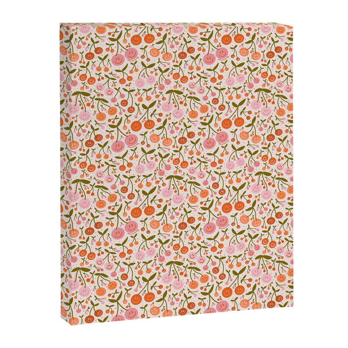 Happy Cherry Print Canvas Print Gallery Image 1