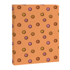 Happy Flower Print in Orange Canvas Print Gallery Image 8