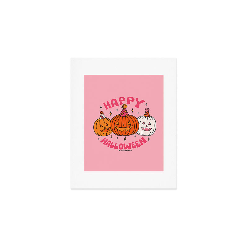 Happy Halloween Party Art Print Gallery Image 1