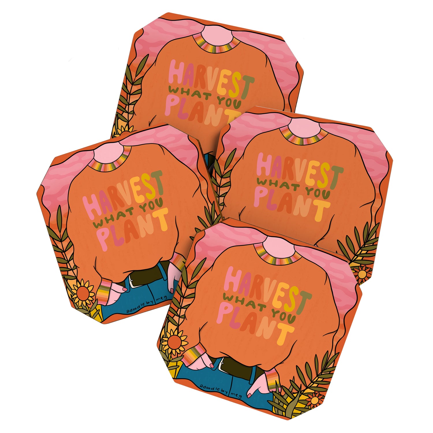 Harvest What You Plant Coaster Gallery Image 1